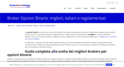 Desktop Screenshot of brokeropzionibinarie.org